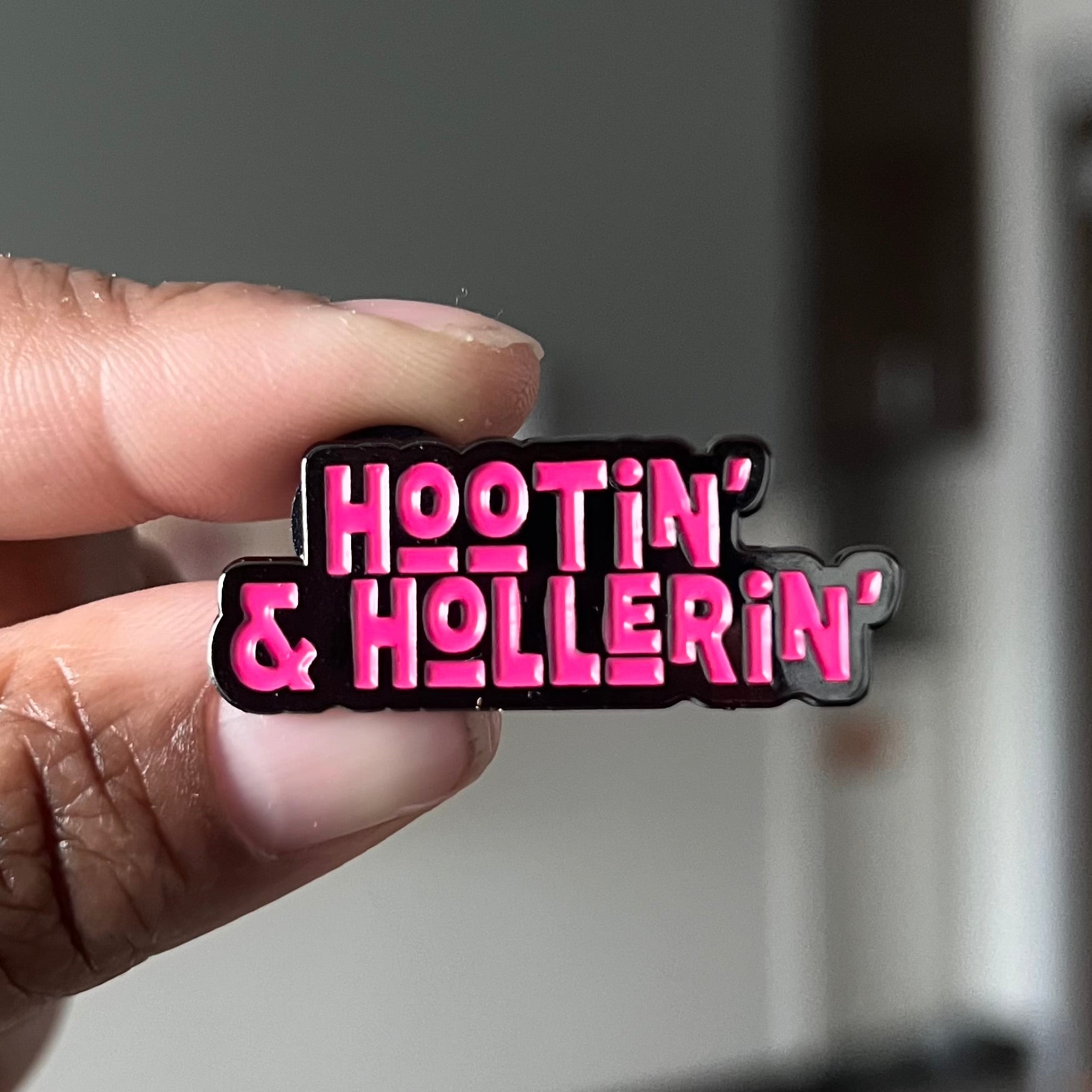 Hootin’ & Hollerin’ Enamel Pin