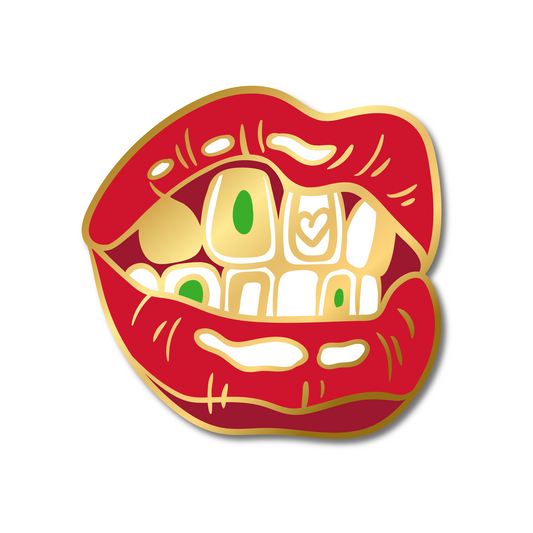 Grillz | Hard Enamel Pin