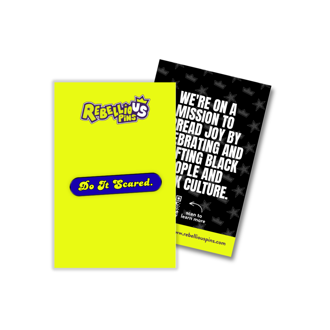 Enamel Pin | Do It Scared