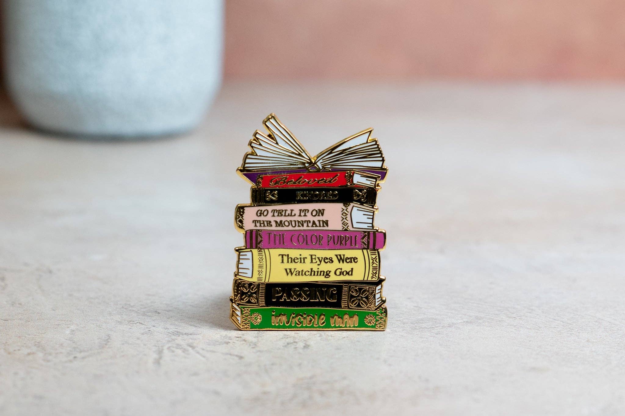Black Literary Classics | Enamel Pin