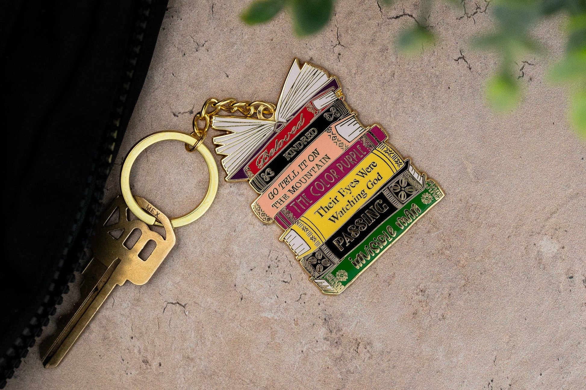 Black Literary Classics Keychain