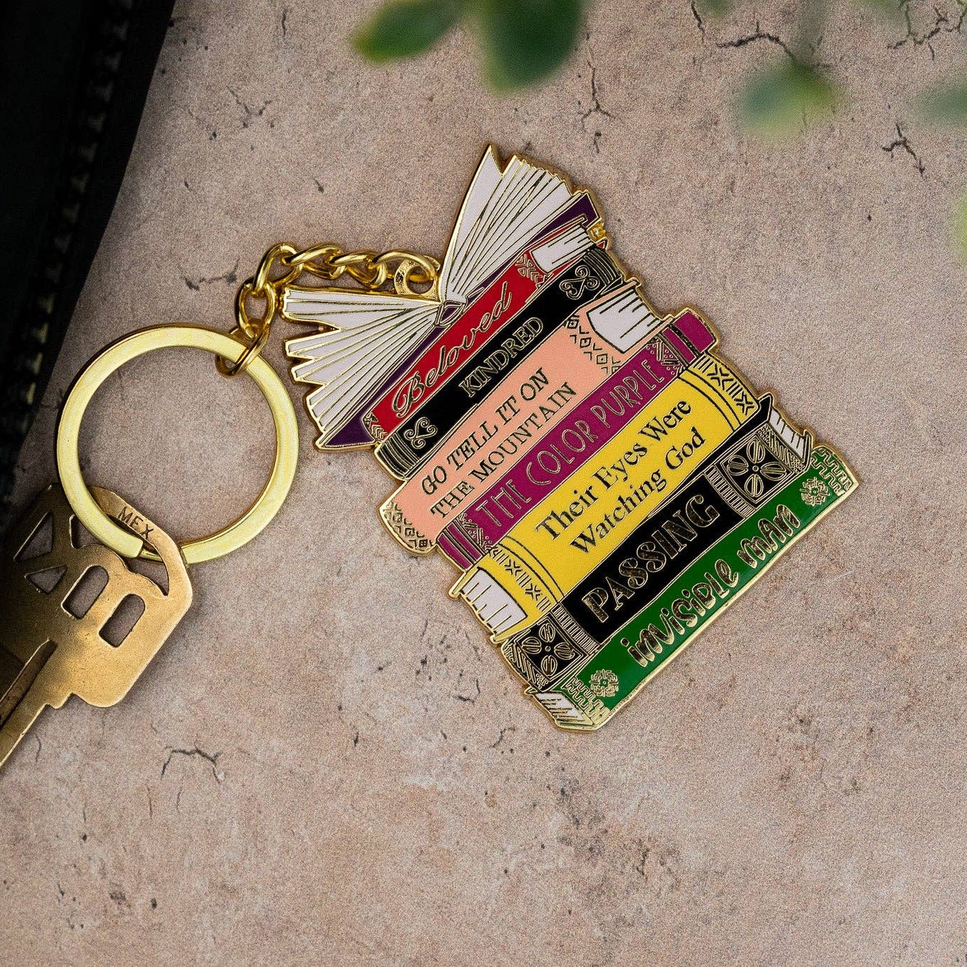 Black Literary Classics Keychain