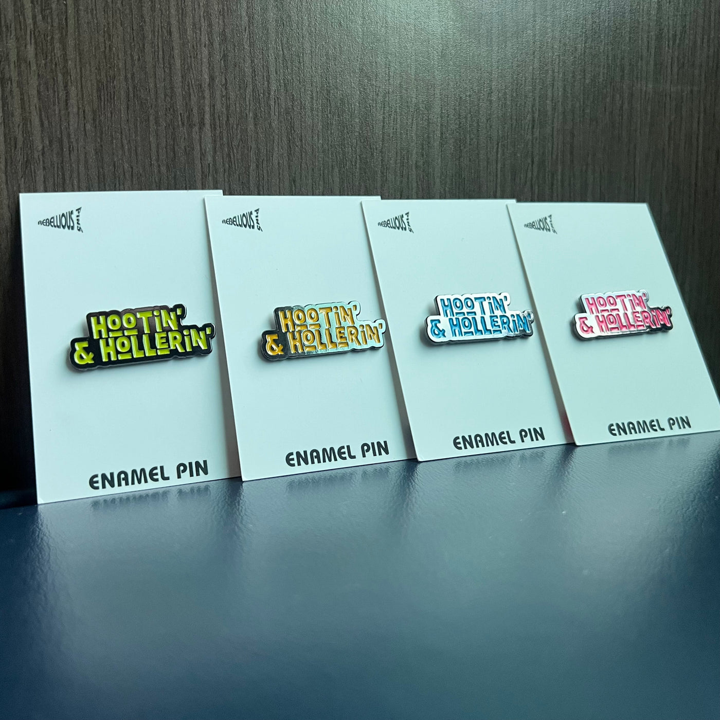 Hootin’ & Hollerin’ Enamel Pin