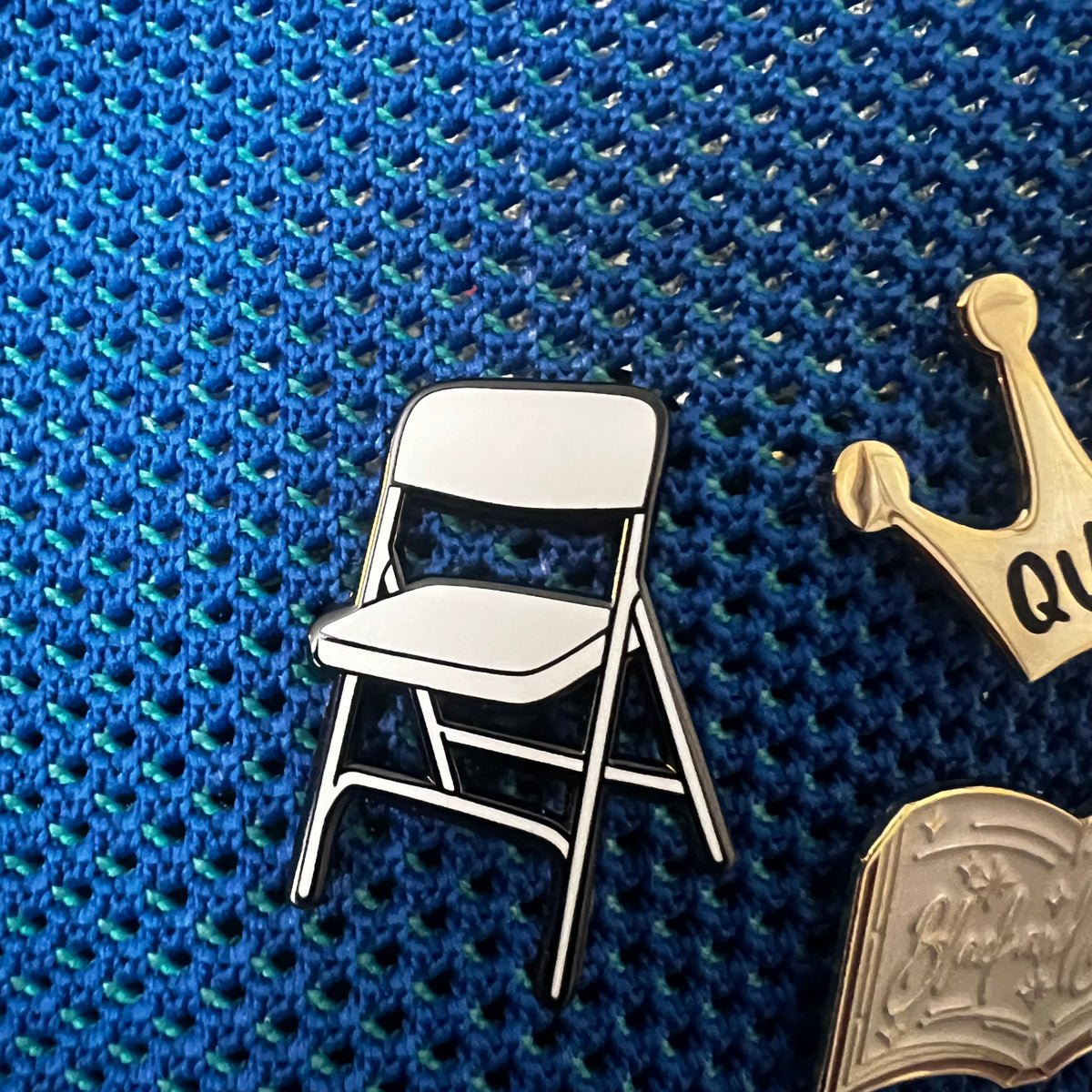Enamel Pin | Folding Chair