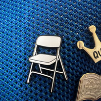 Enamel Pin | Folding Chair