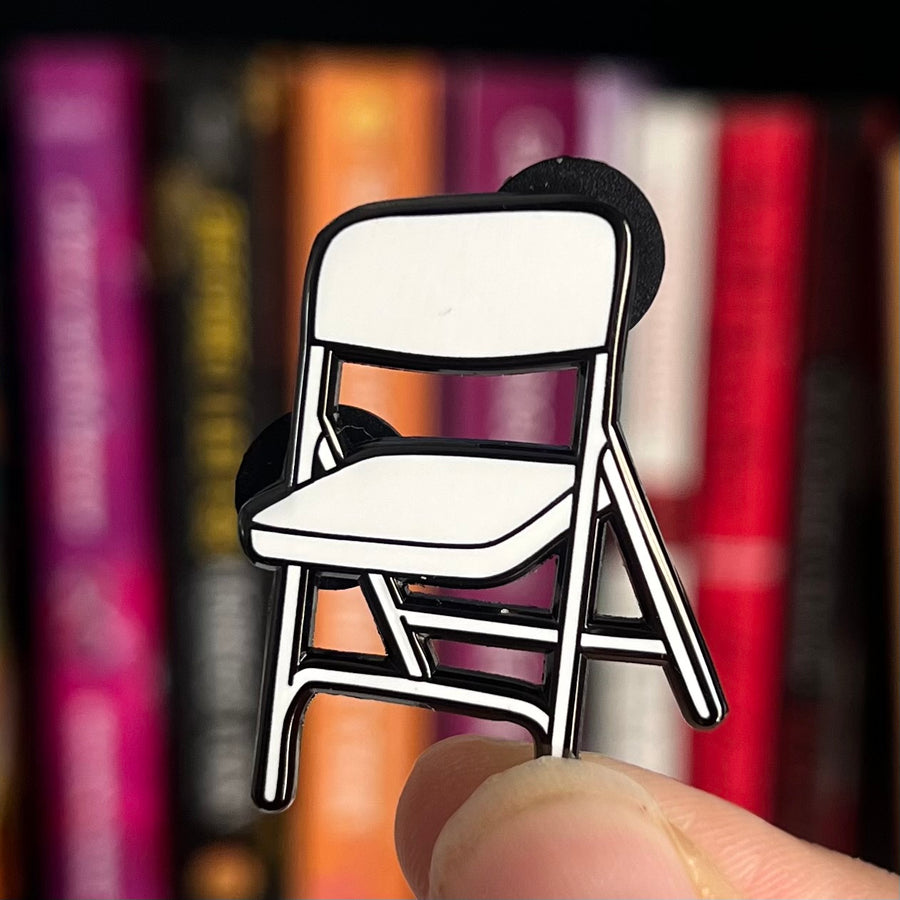 Enamel Pin | Folding Chair