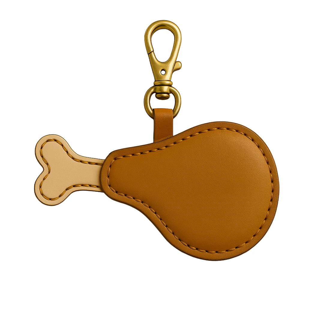Drumstick | Faux Leather Charm