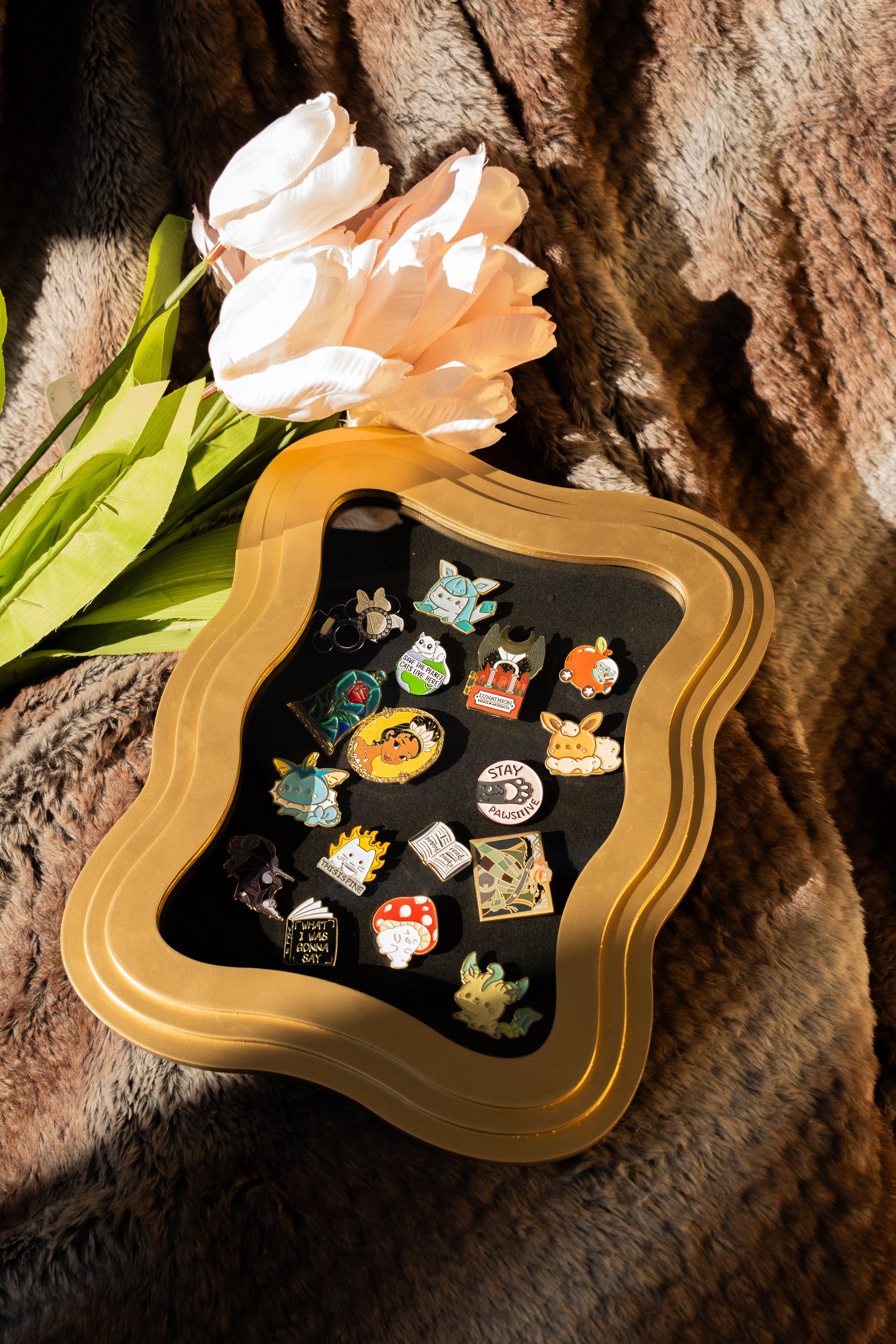 The Gilded Shadow Box Pinboard