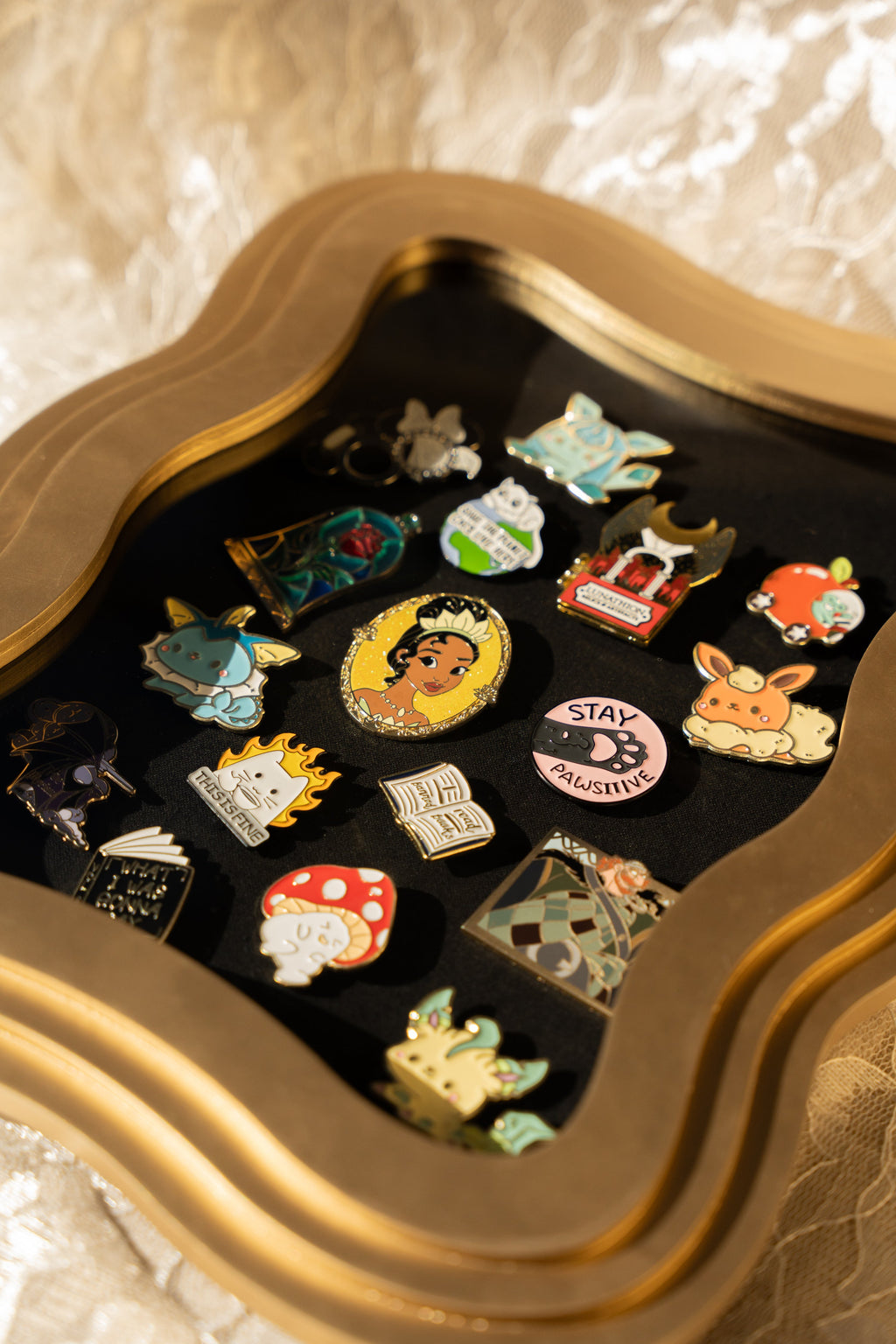 The Gilded Shadow Box Pinboard