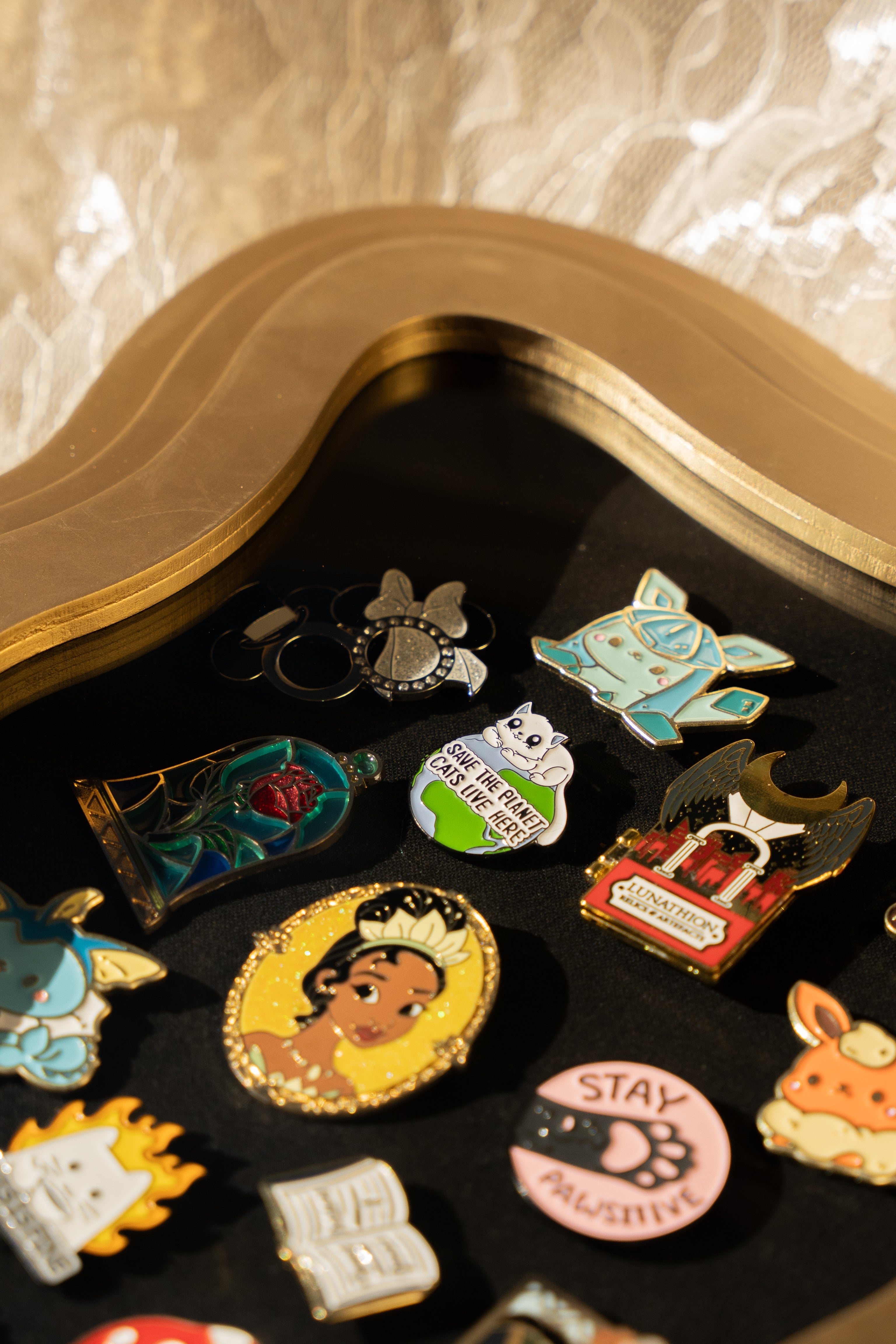 The Gilded Shadow Box Pinboard