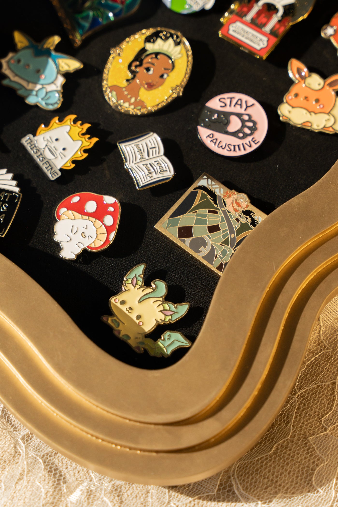 The Gilded Shadow Box Pinboard