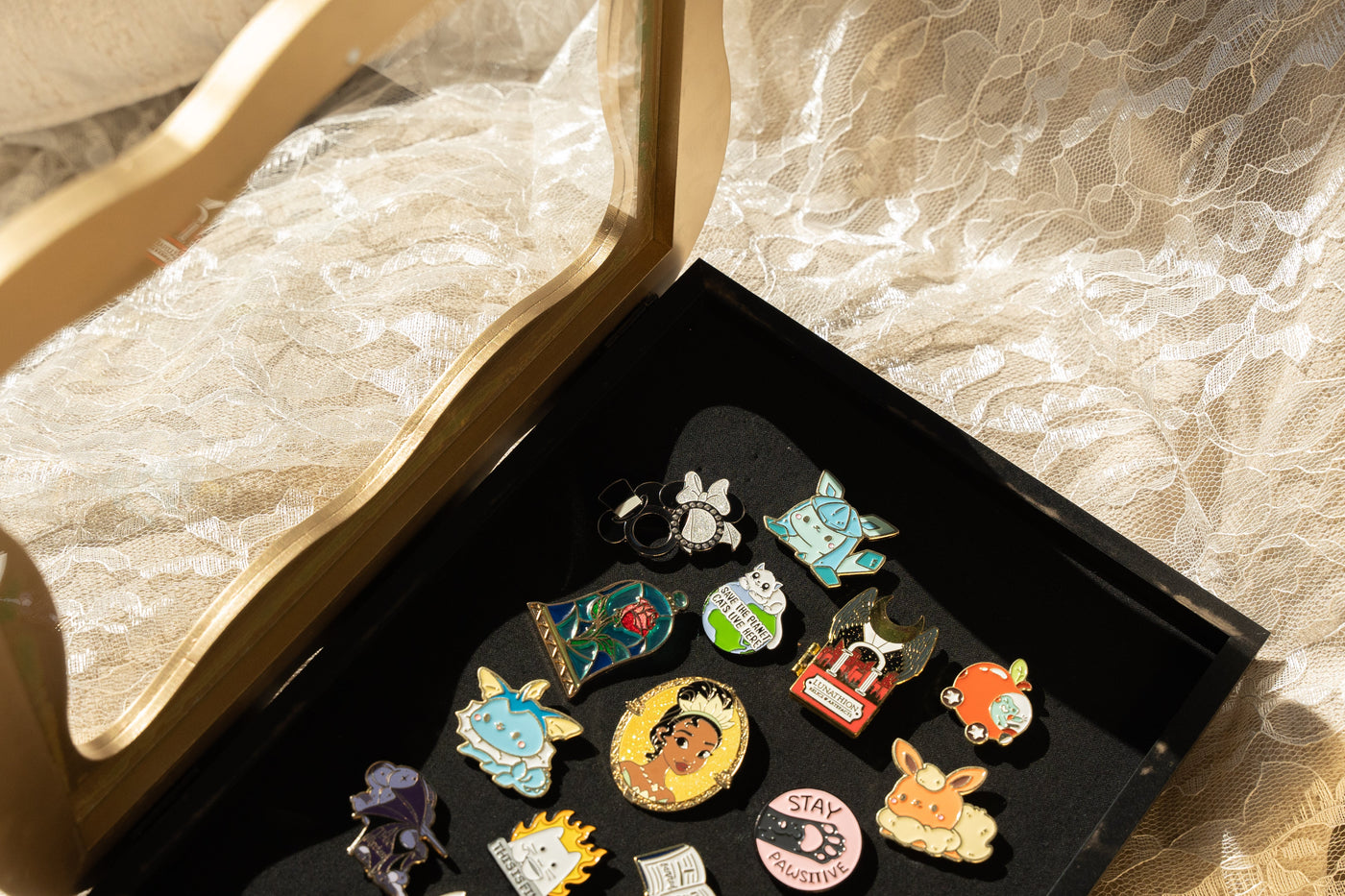 The Gilded Shadow Box Pinboard