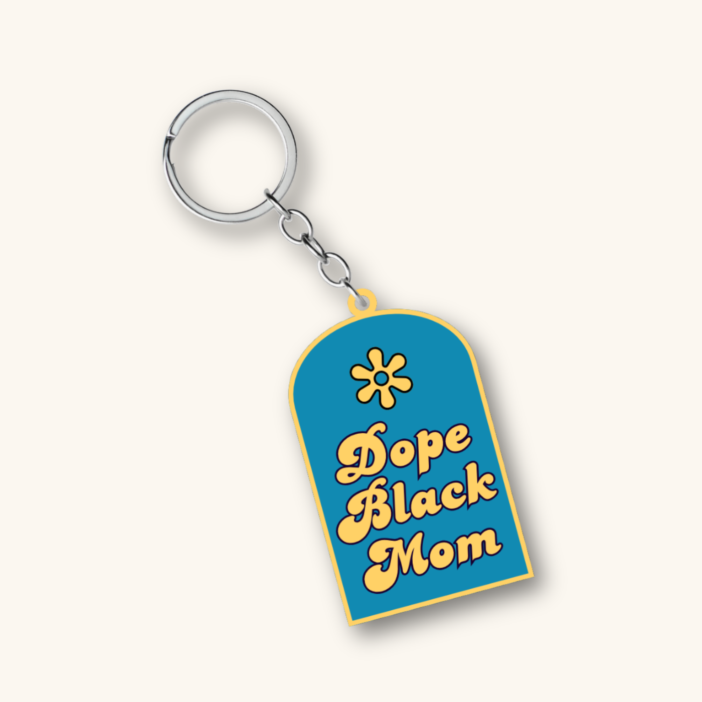 Keychain | Dope Black Mom