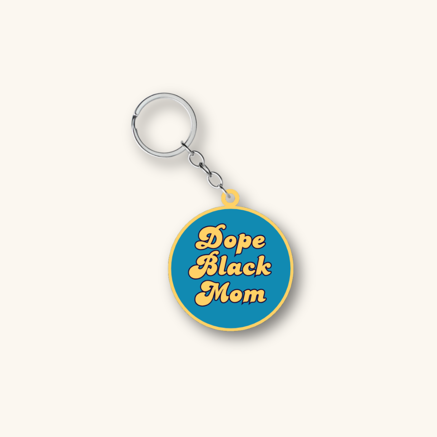 Keychain | Dope Black Mom