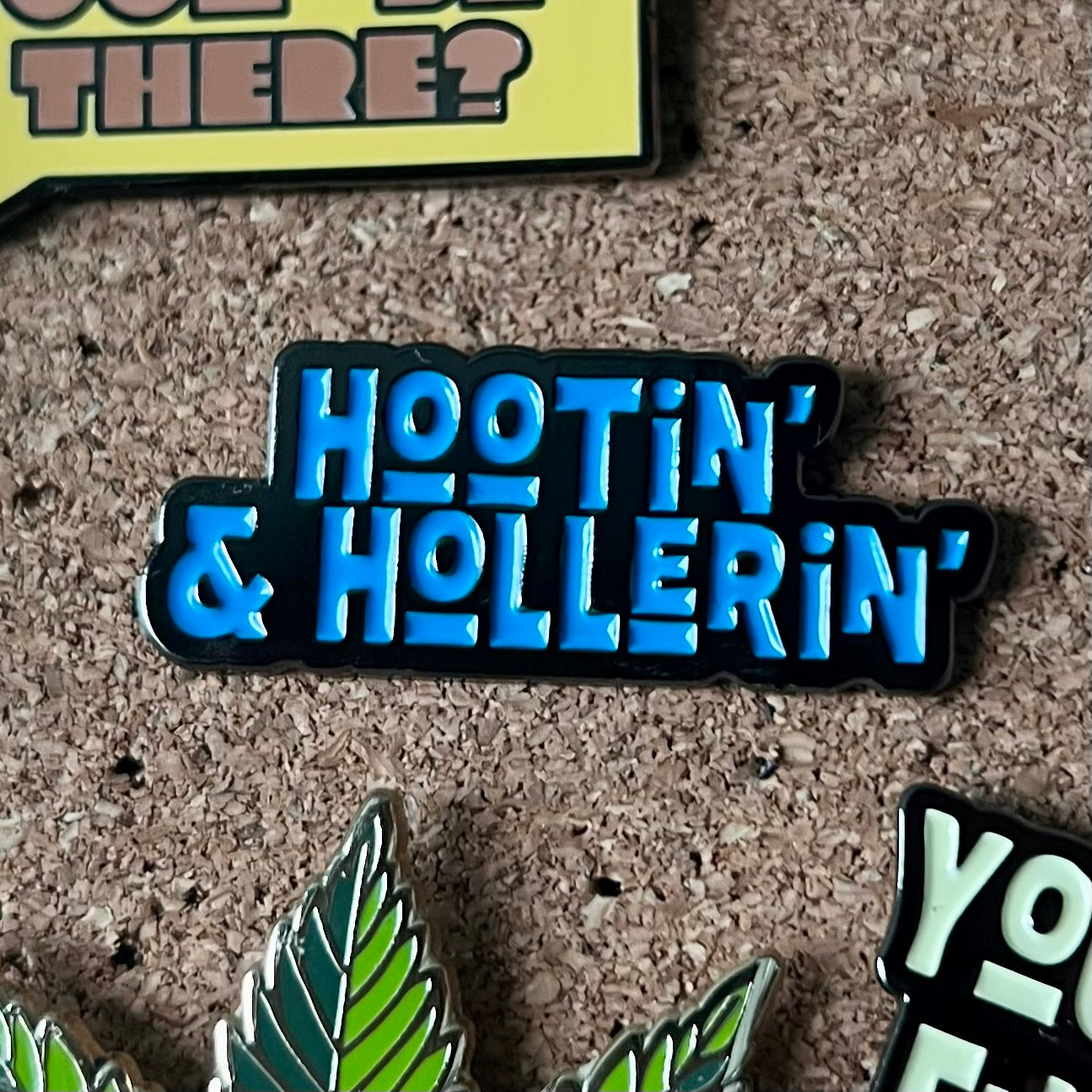 Hootin’ & Hollerin’ Enamel Pin
