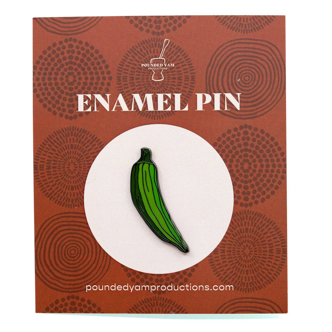 Enamel Pin | Okra
