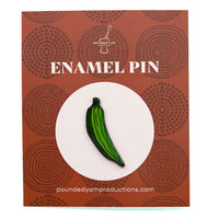 Enamel Pin | Okra