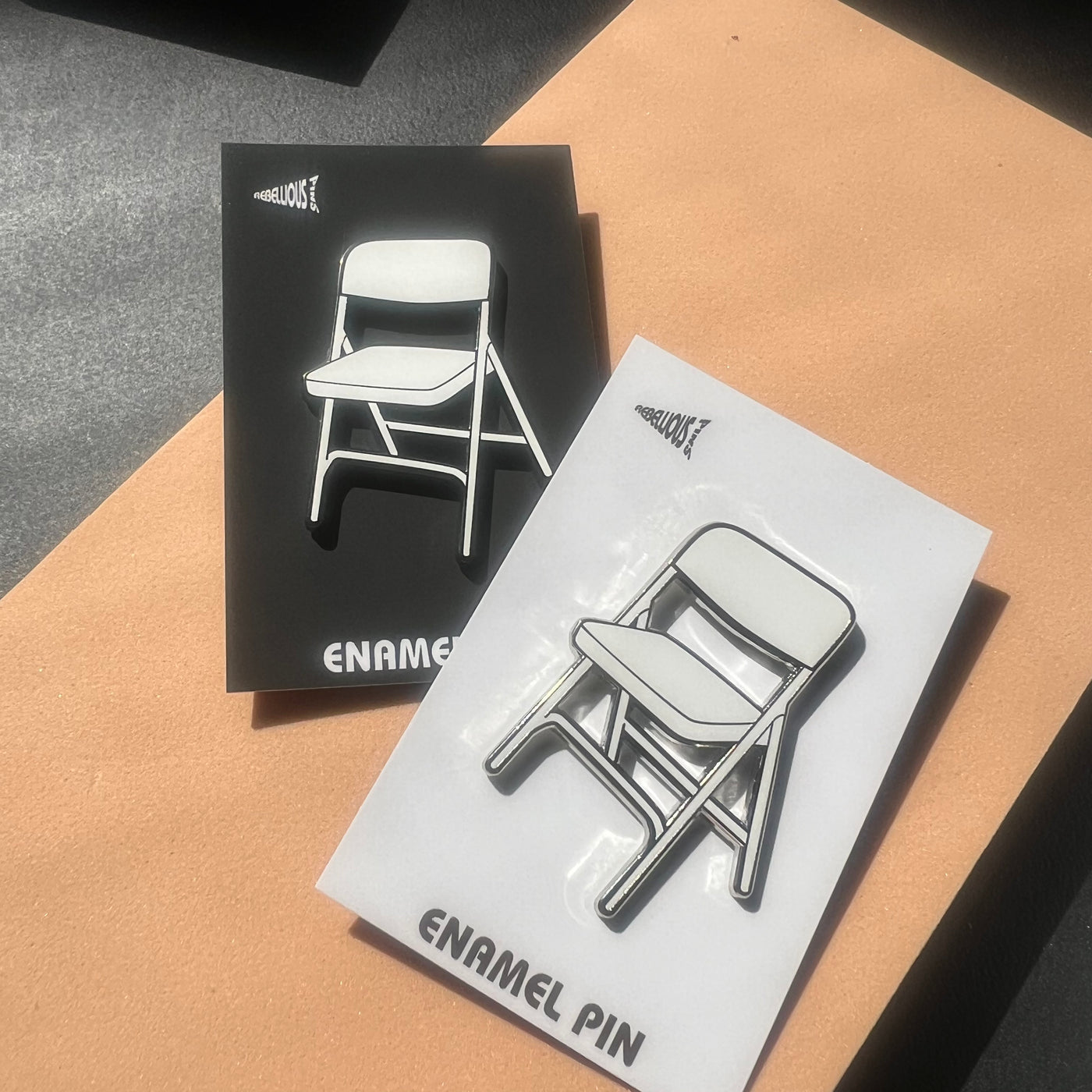 Enamel Pin | Folding Chair