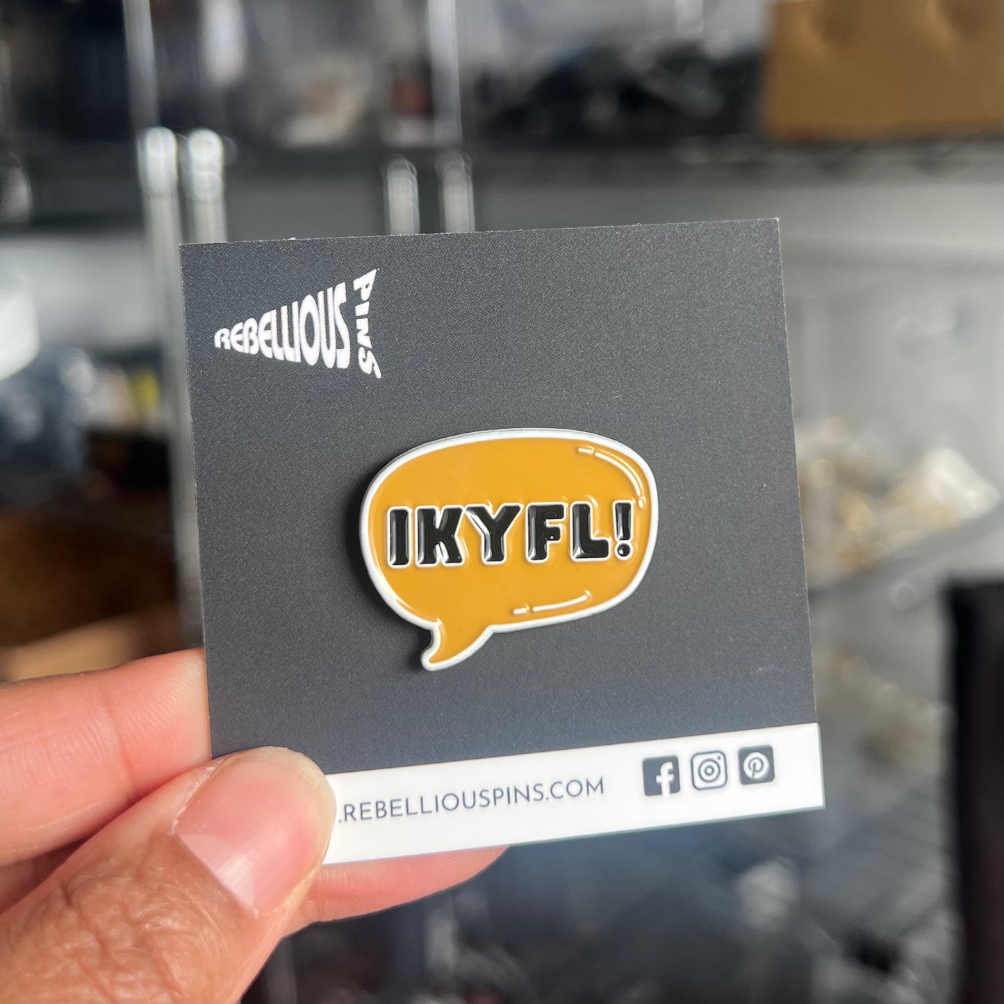 IKYFL | Soft Enamel Pin
