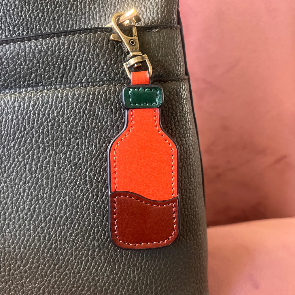 Hot Sauce in my Bag | Faux Leather Charm