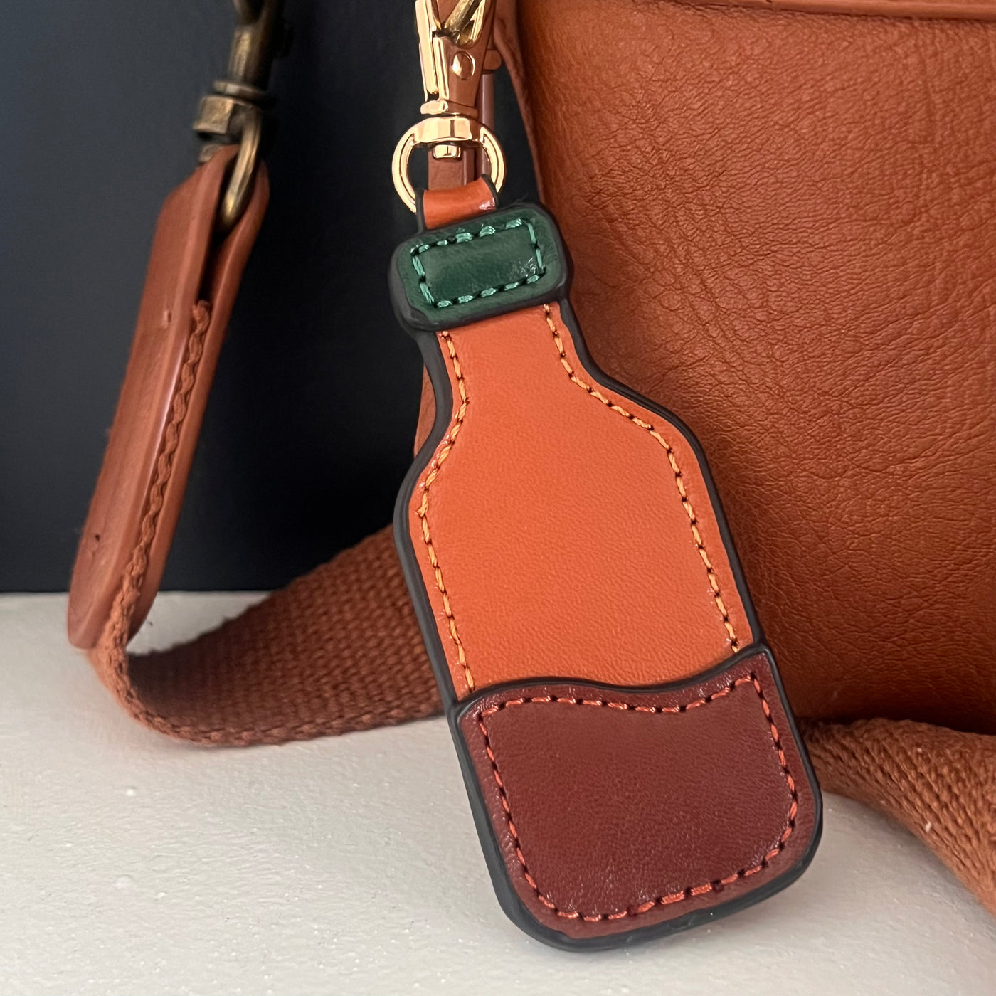 Hot Sauce in my Bag | Faux Leather Charm
