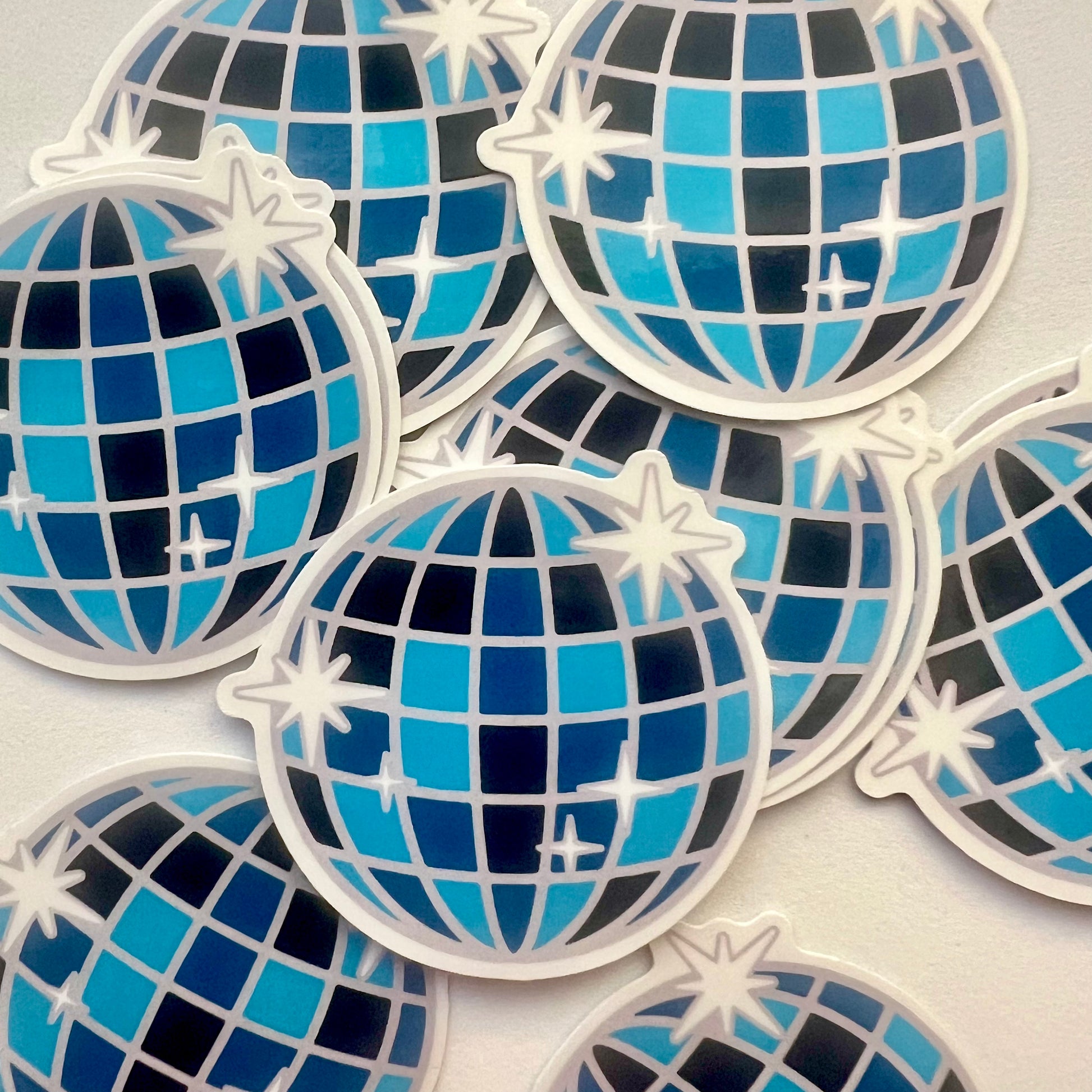Denim Disco Sticker
