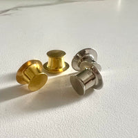 2 Locking Pin Backs