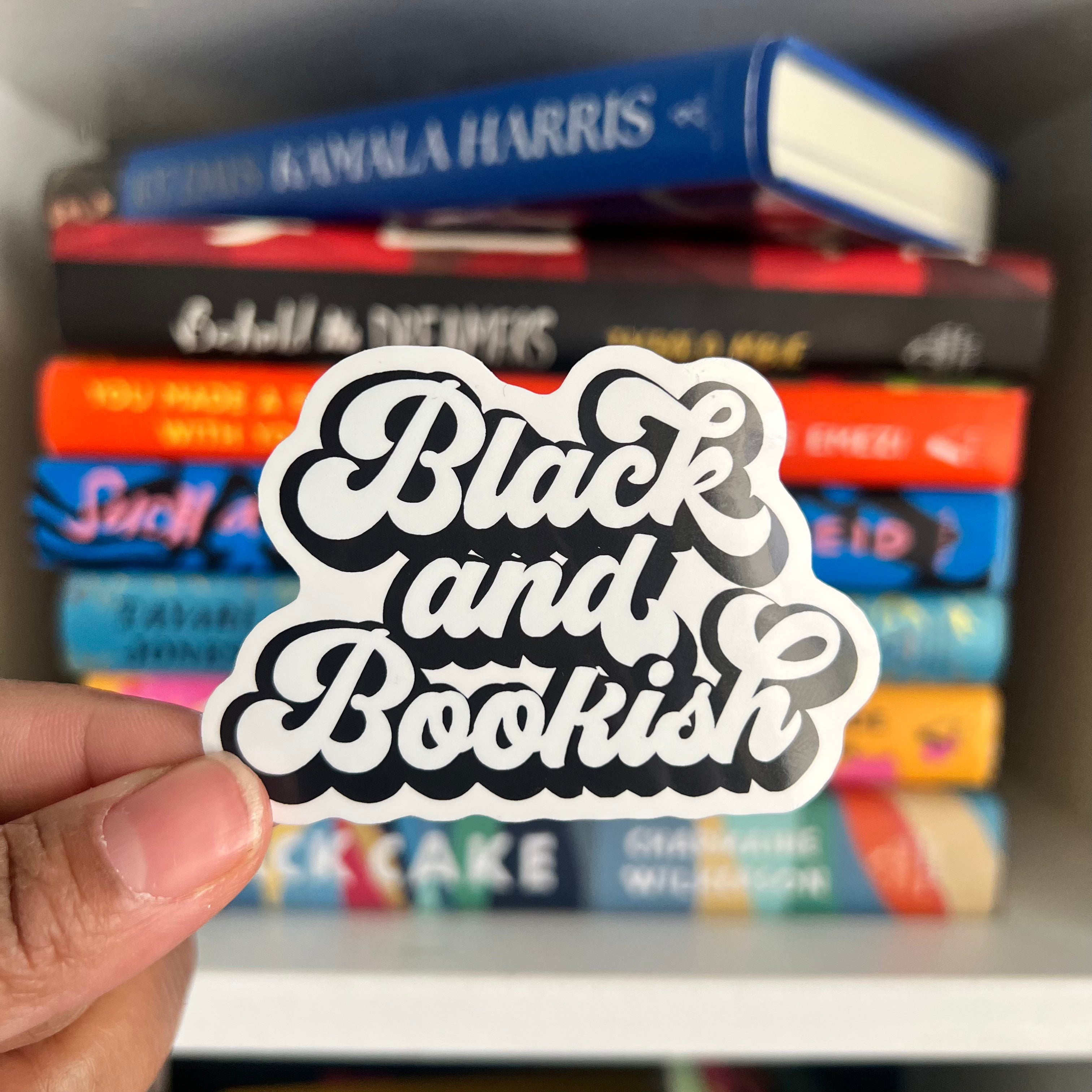 Sticker | Black and Bookish