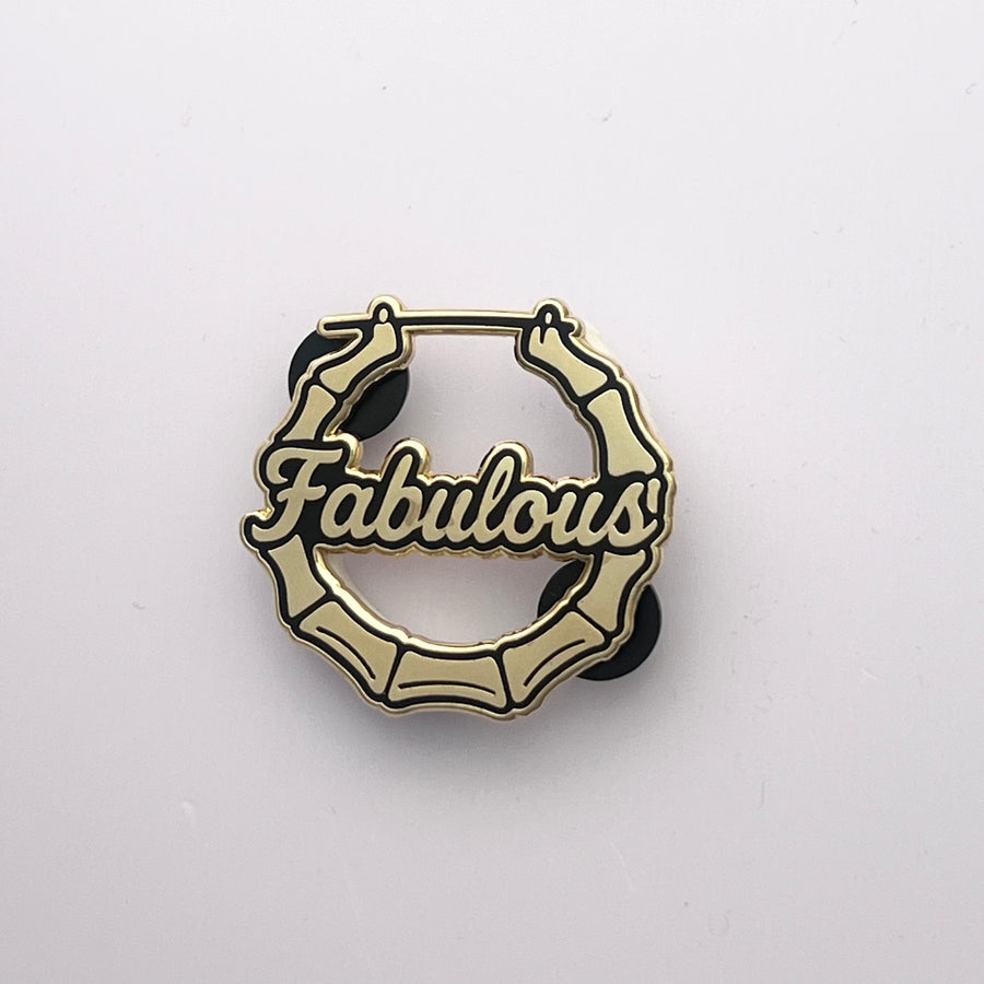 Bamboo Earring Enamel Pin