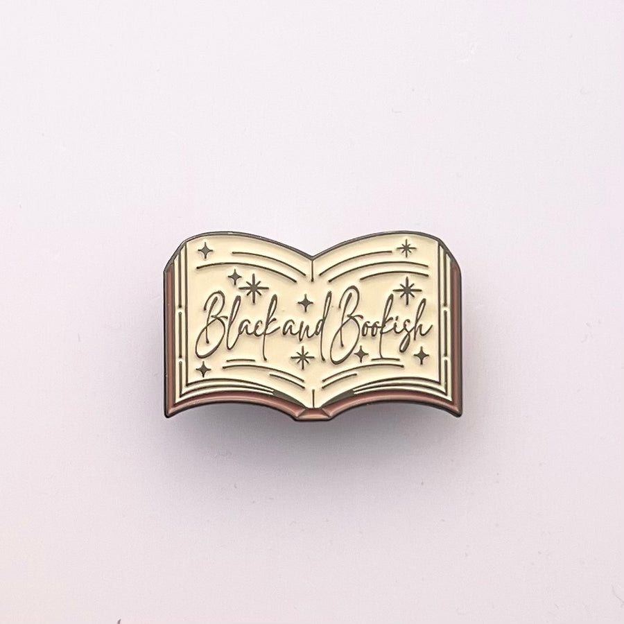 Enamel Pin | Black and Bookish