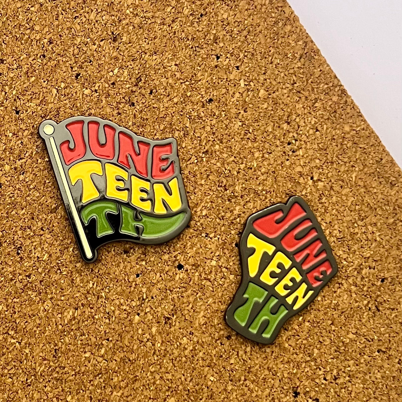 Enamel Pin | Juneteenth Flag
