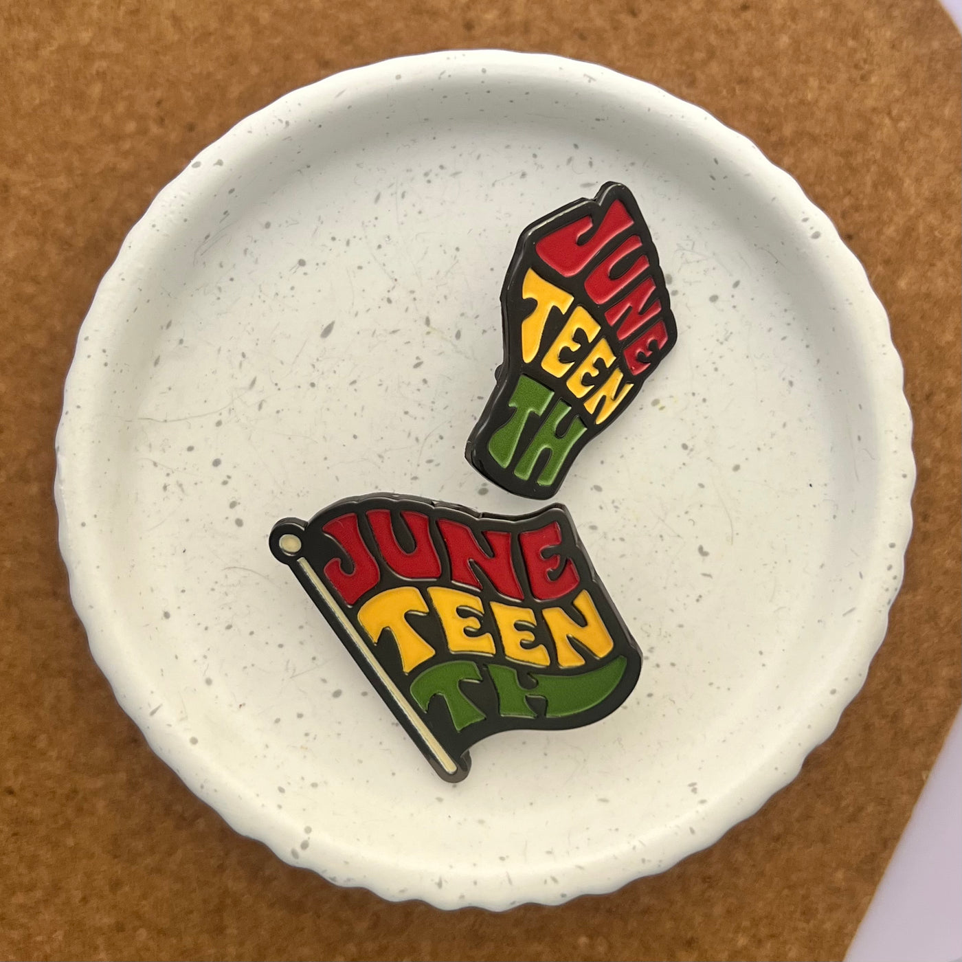 Enamel Pin | Juneteenth Flag