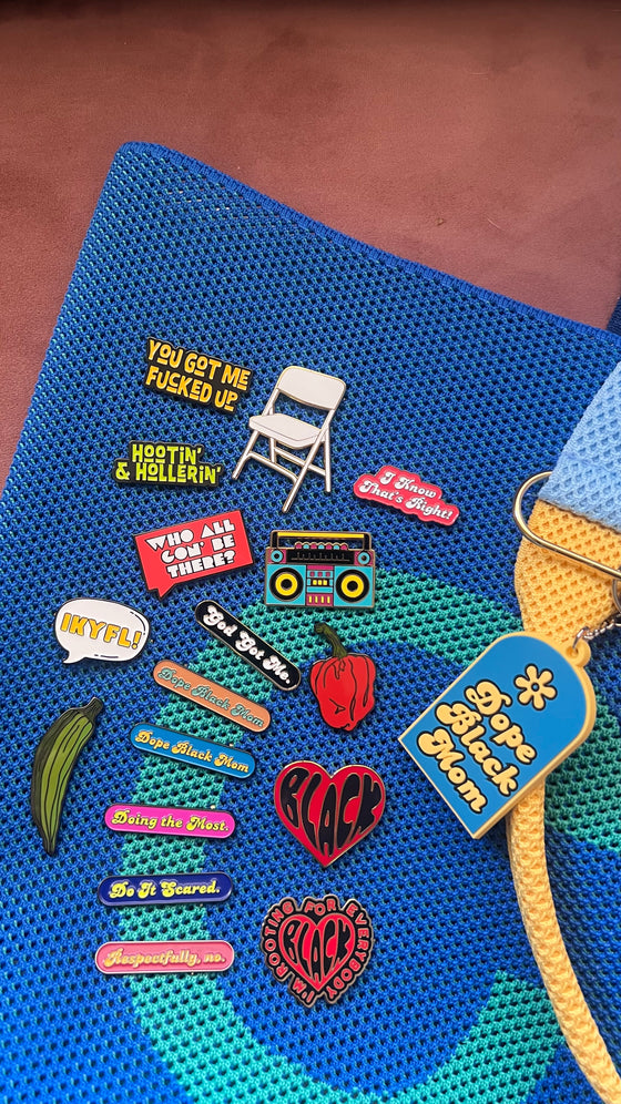 Rebellious Pins collection