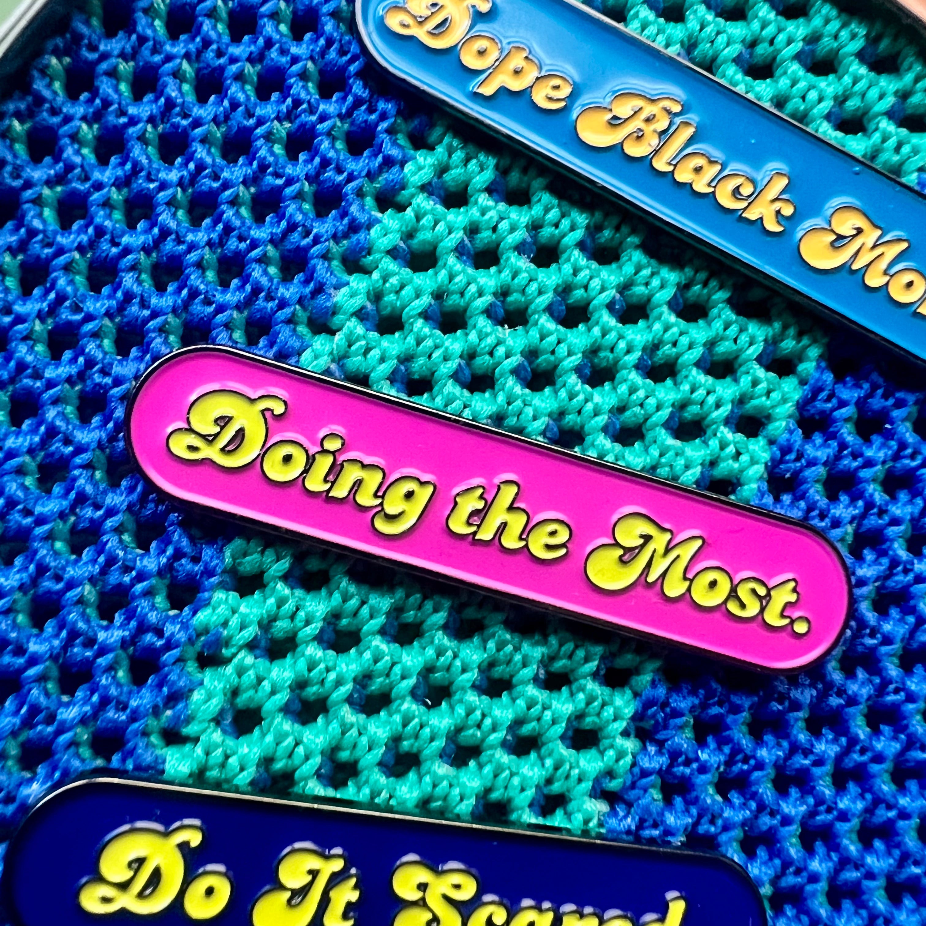 The 4 by 4 Combo | 4 Keychains & 4 Pins