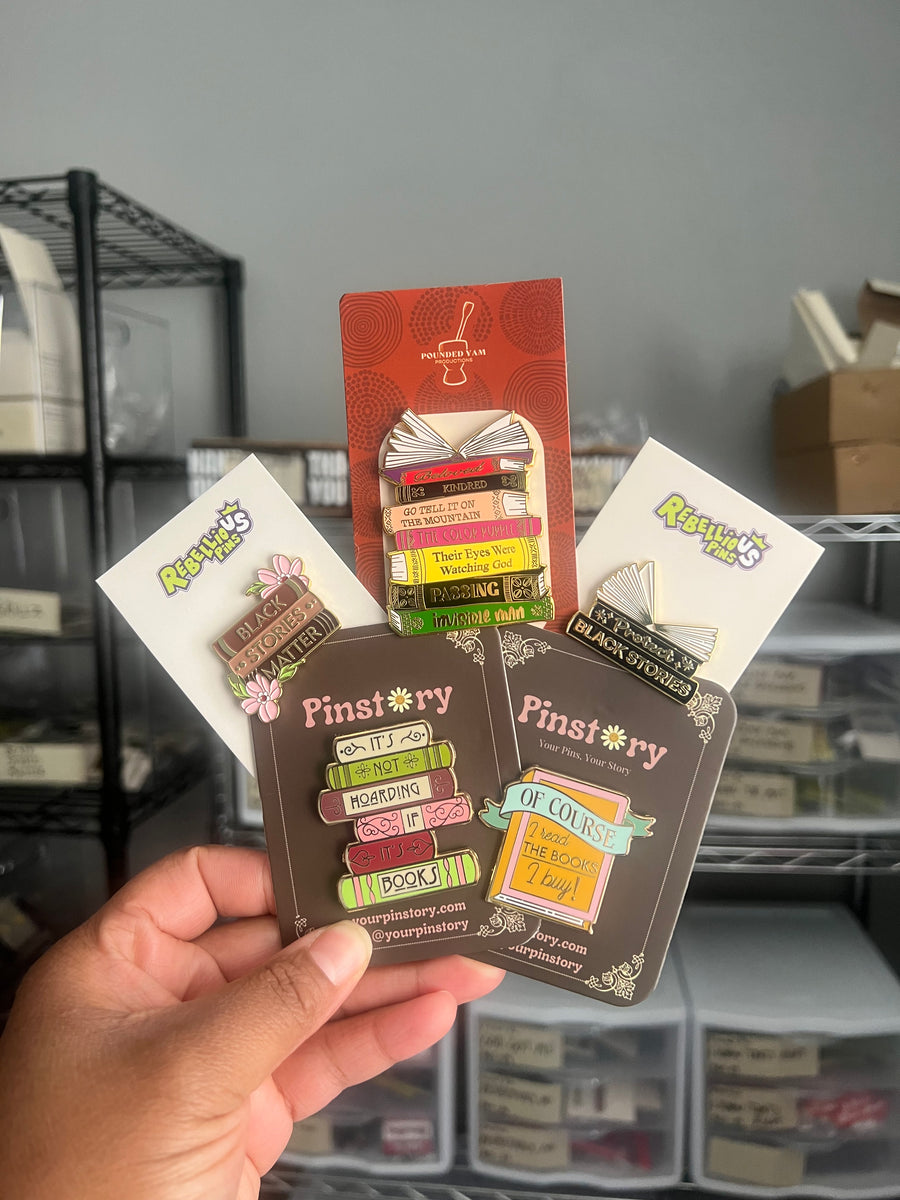 The Bookworm Bundle (5 Bookish Pins)
