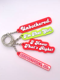 The 4 by 4 Combo | 4 Keychains & 4 Pins