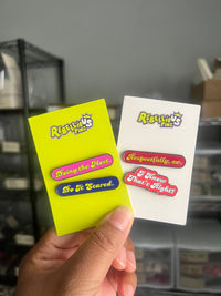 The 4 by 4 Combo | 4 Keychains & 4 Pins