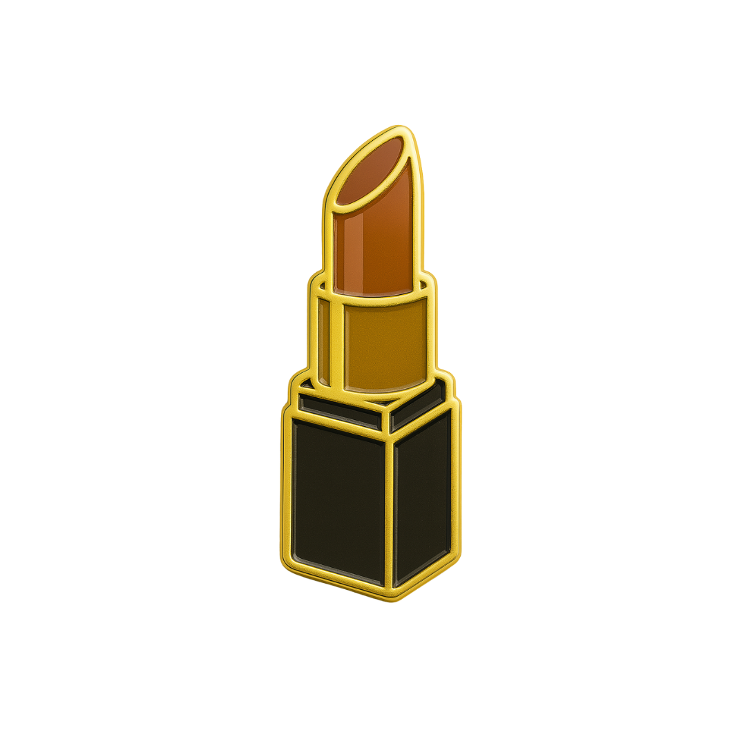 Nude Lippie Enamel Pin