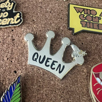 Queen Bee Enamel Pin