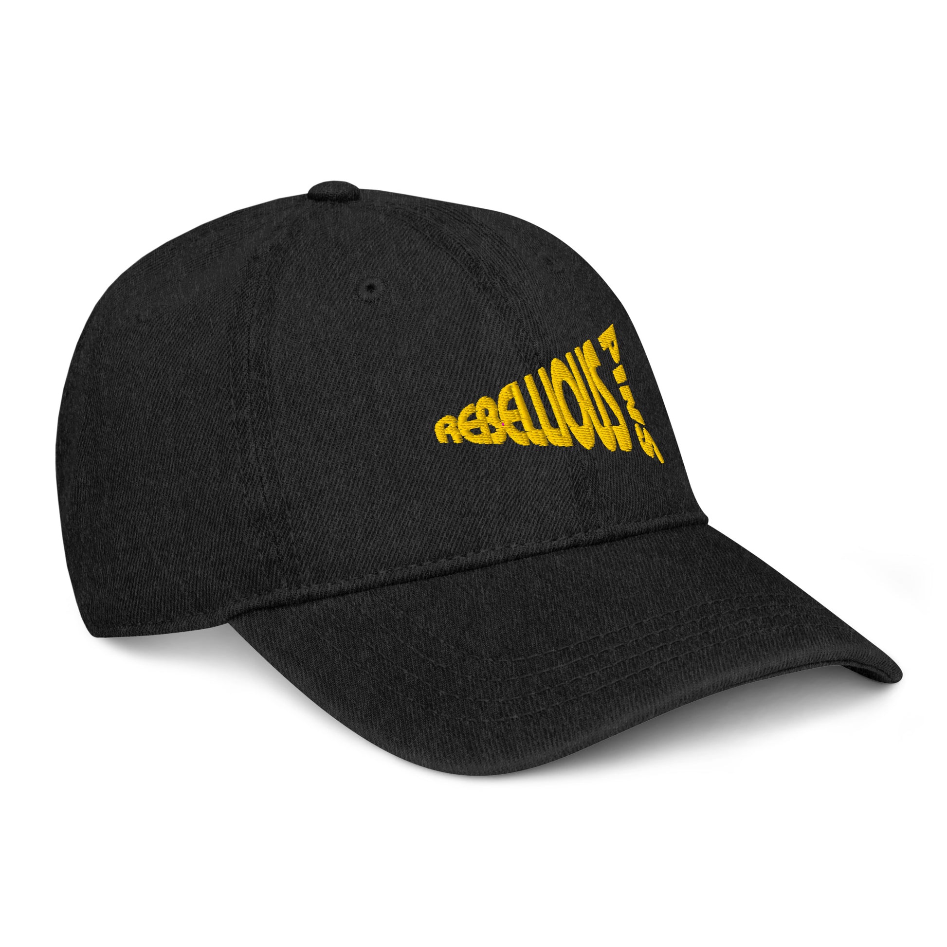 Rebellious Pins Logo Hat Black