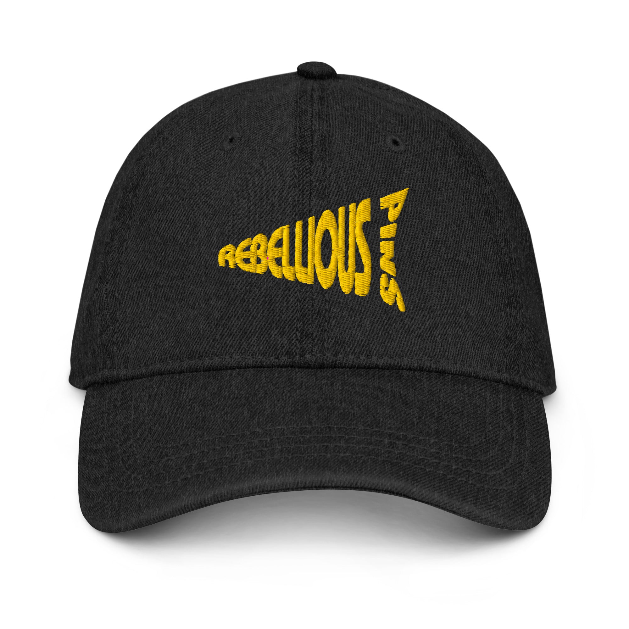 Rebellious Pins Logo Hat Black