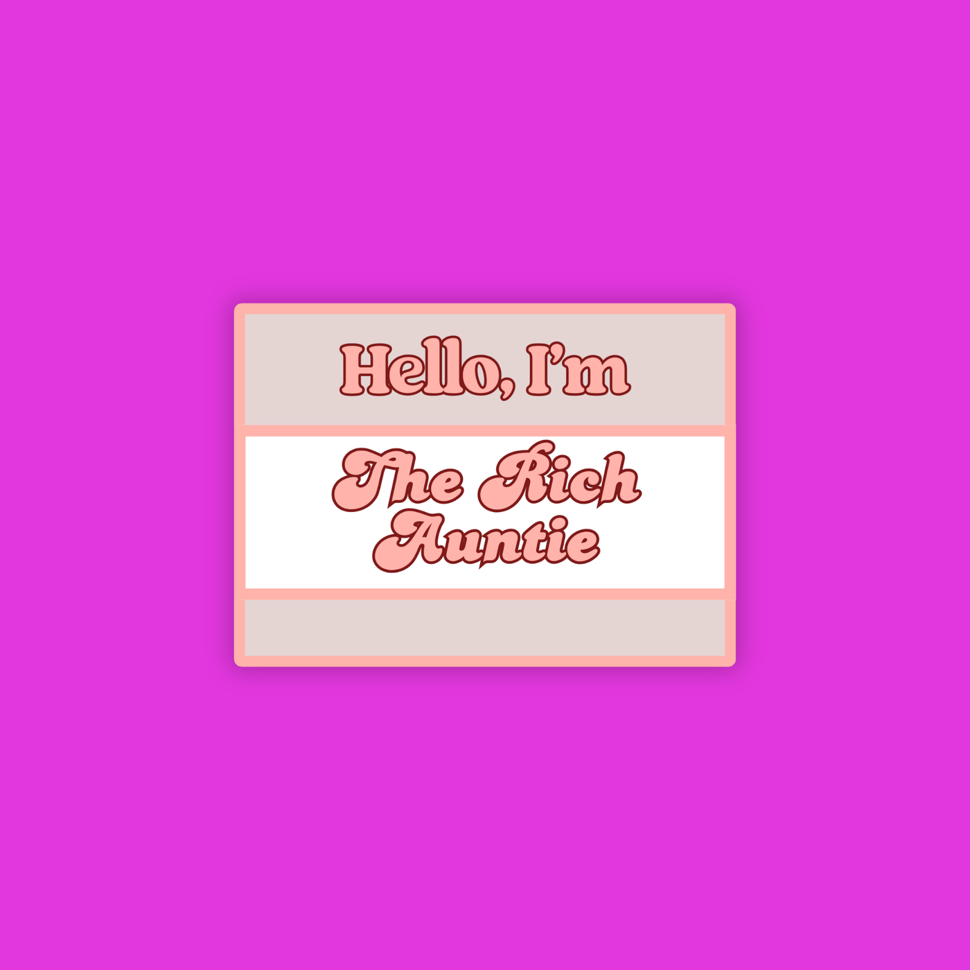 Sticker | Rich Auntie