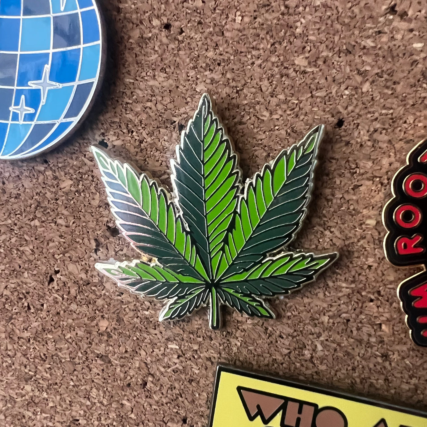 Roll Up Enamel Pin