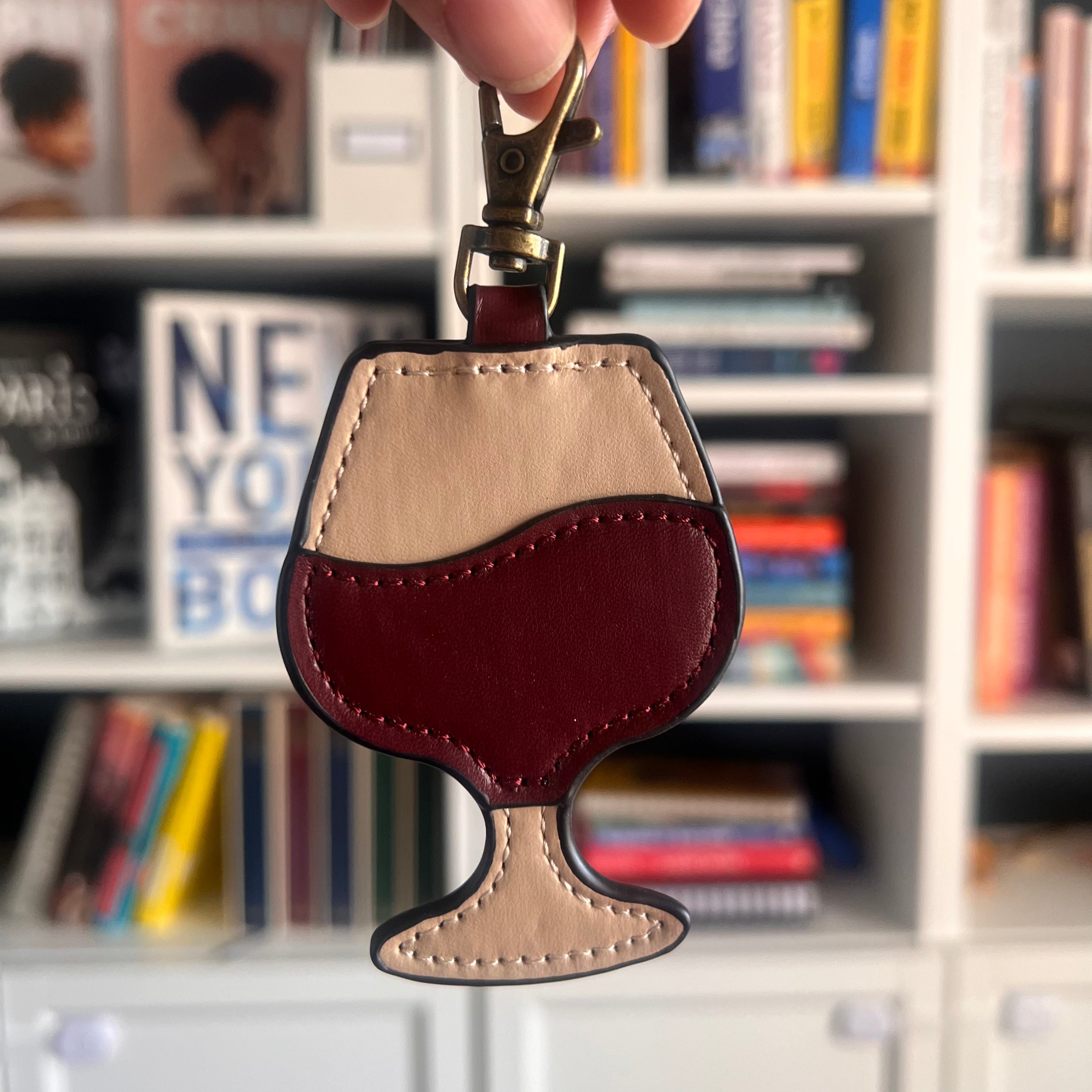 Red Wine and Henny | Faux Leather Charm