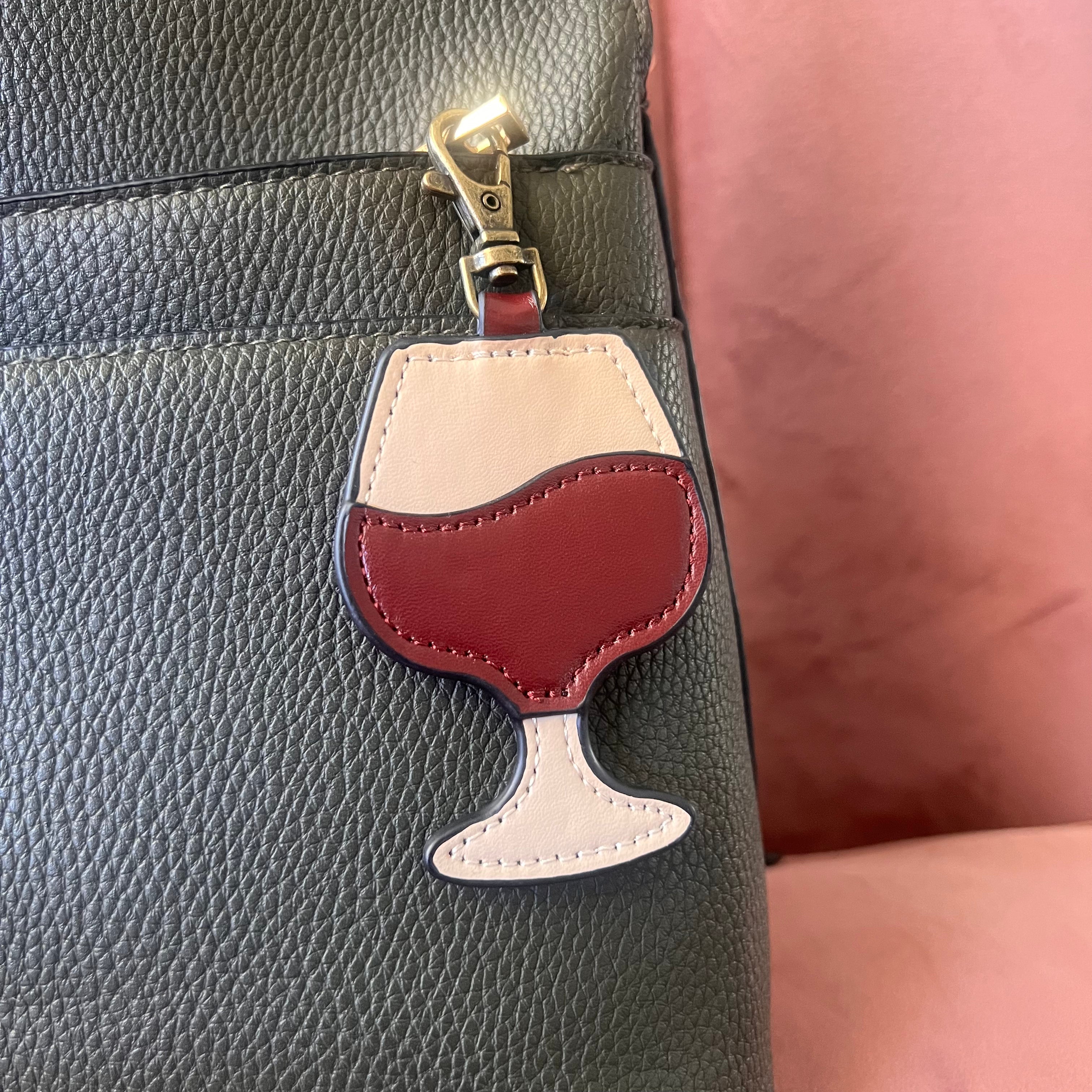 Red Wine and Henny | Faux Leather Charm