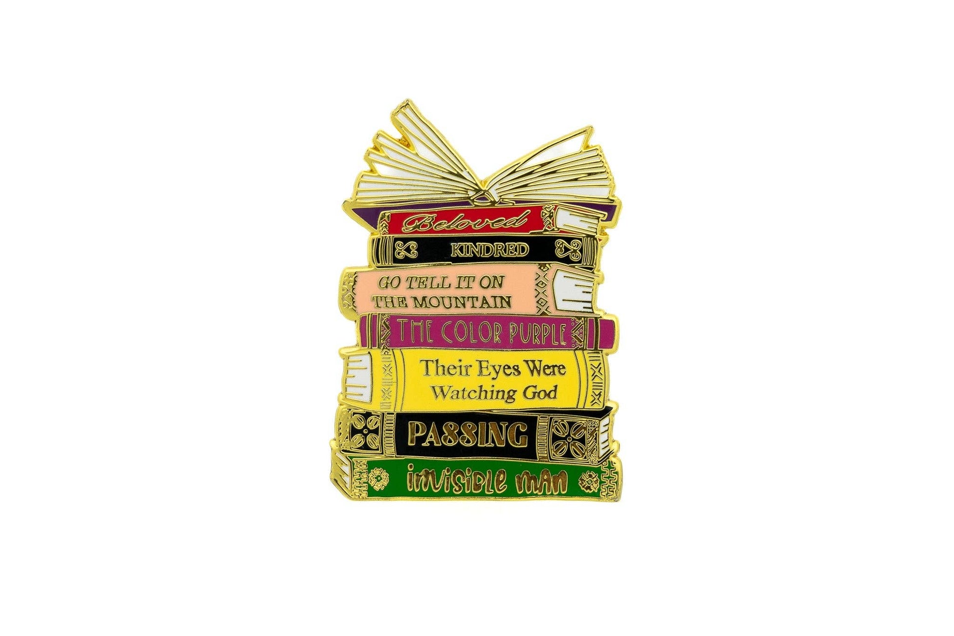 Black Literary Classics | Enamel Pin