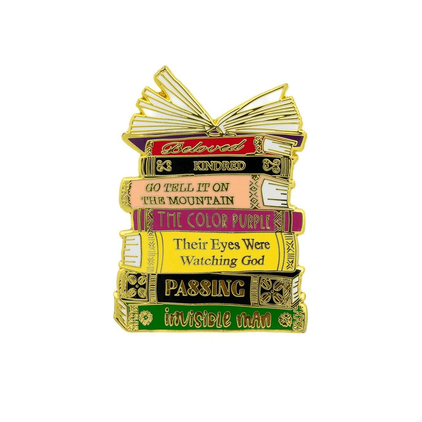 Black Literary Classics | Enamel Pin
