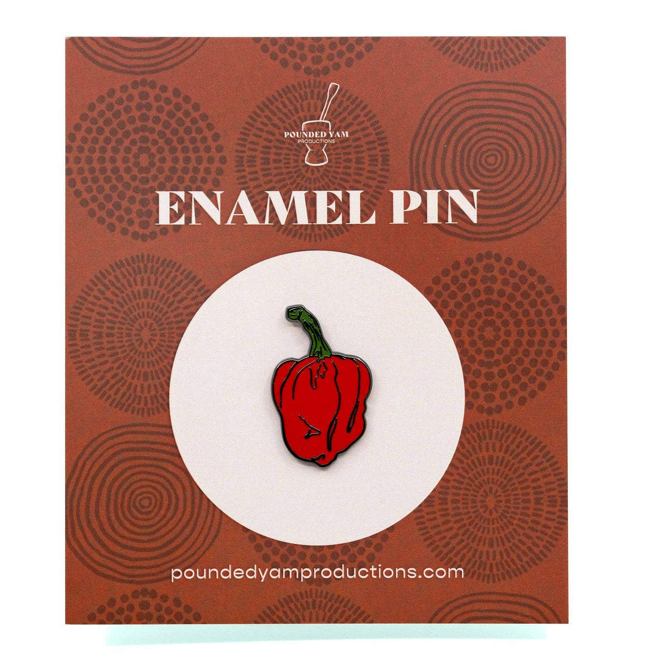 Enamel Pin| Scotch Bonnet