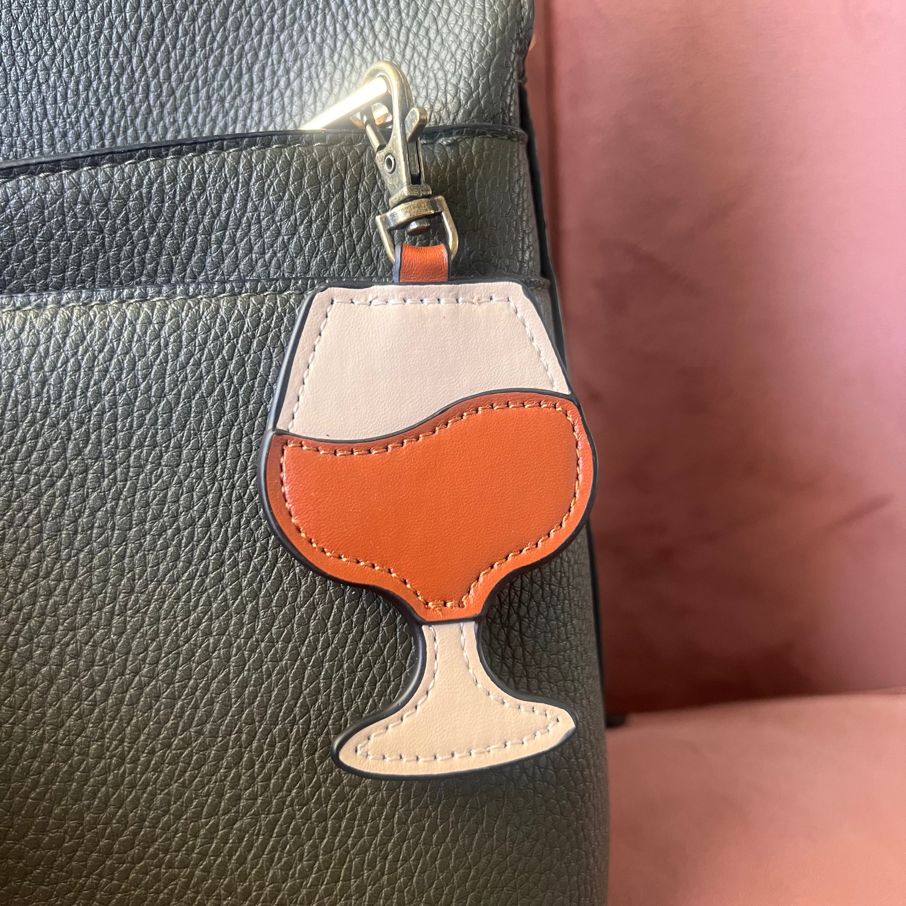 Red Wine and Henny | Faux Leather Charm