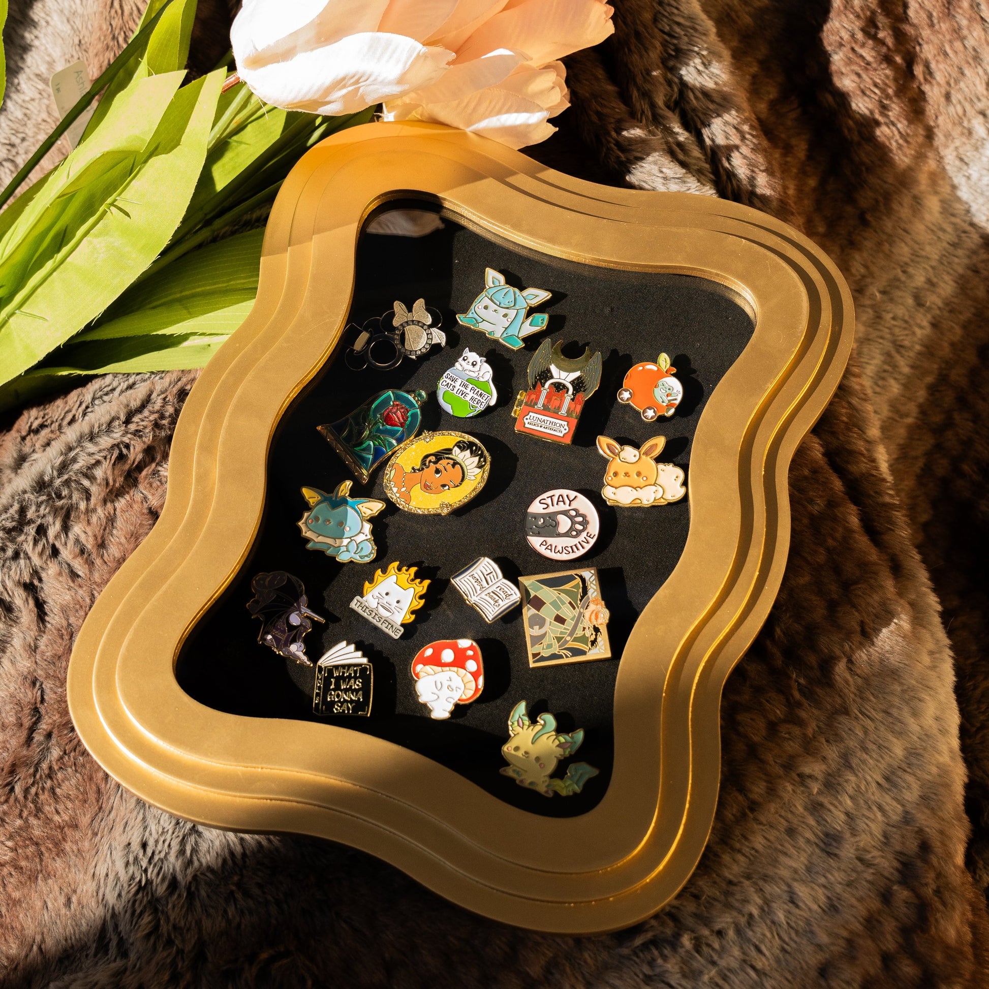 The Gilded Shadow Box Pinboard